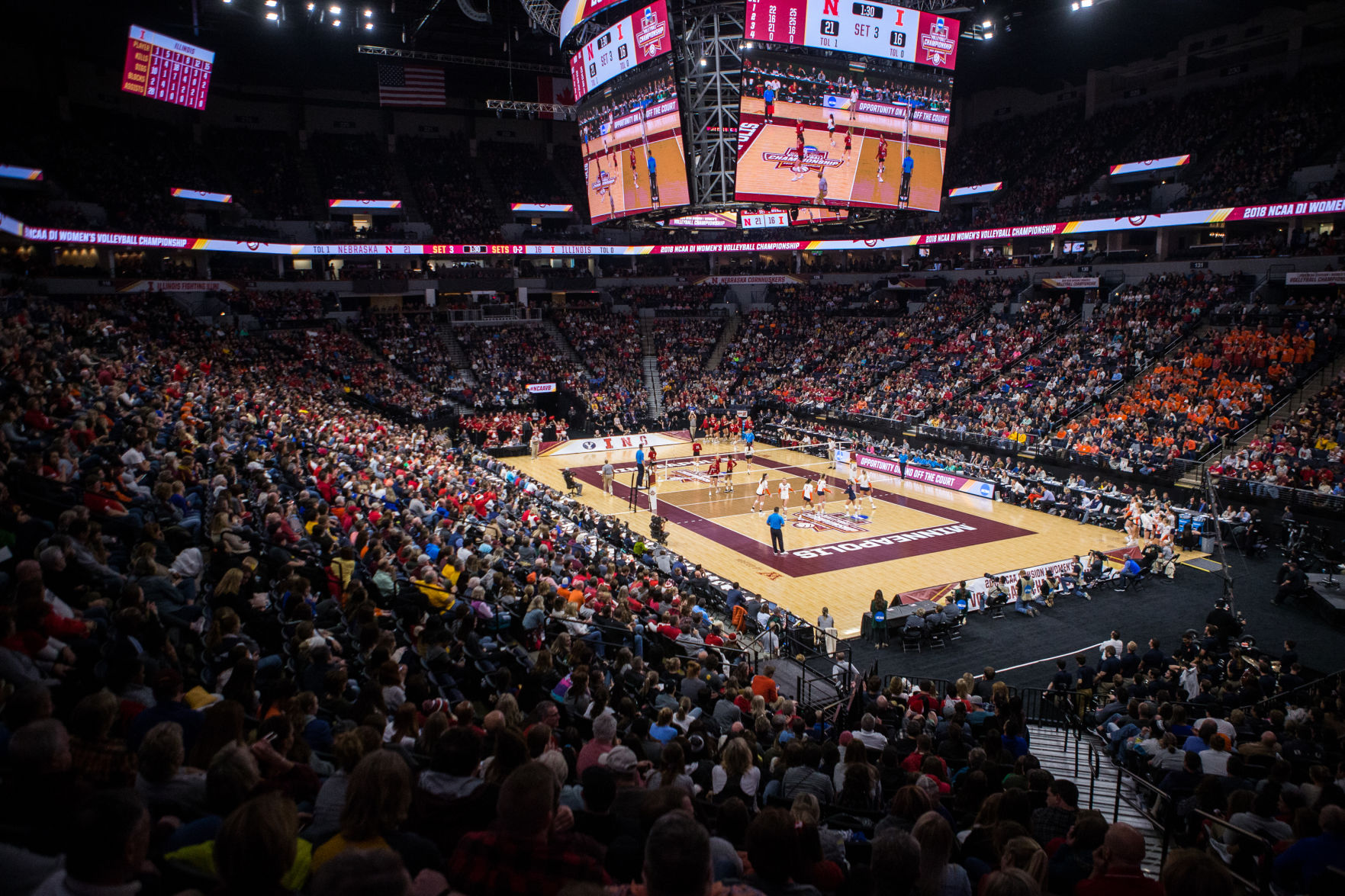 Nebraska Volleyball Semifinals Photo No. 8